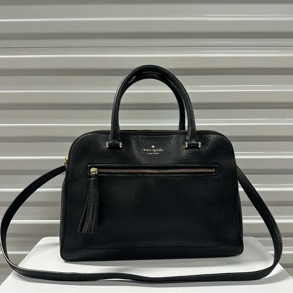 Kate Spade Black Leather Handbag